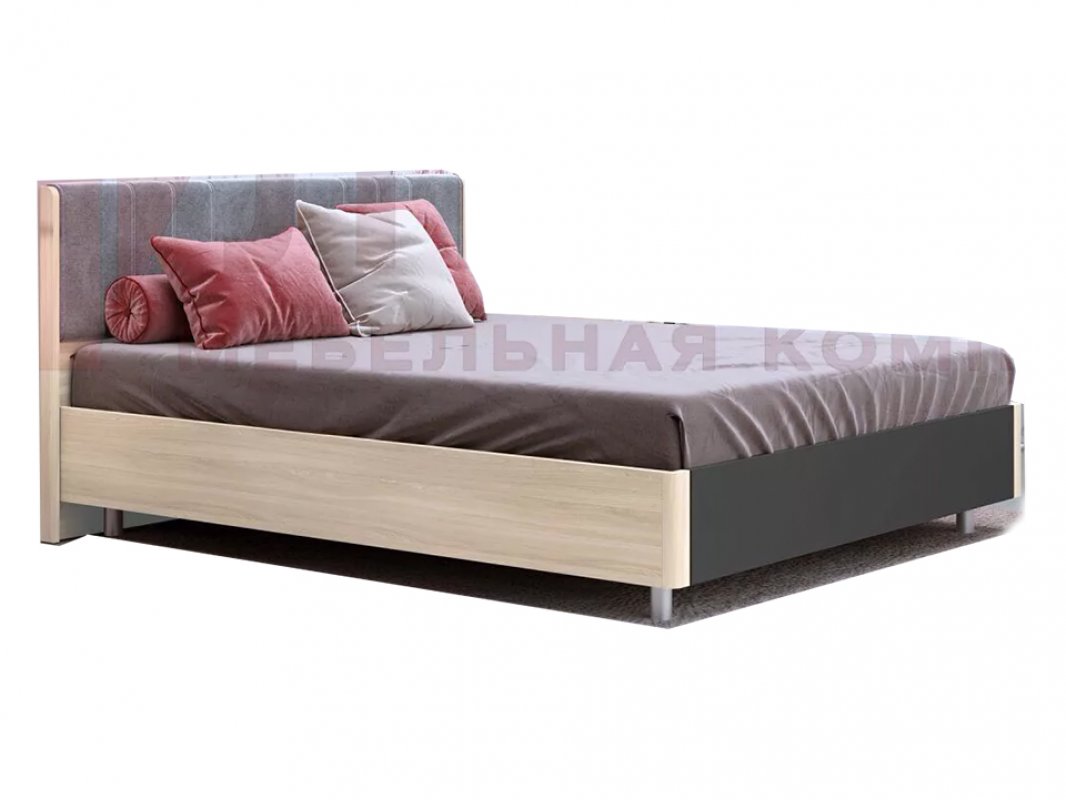 ГРЕЙС Кровать 1,6 (велюр) КР-5013