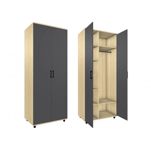 ГРЕЙС Шкаф 2-х дверный без зеркала ШК-5008