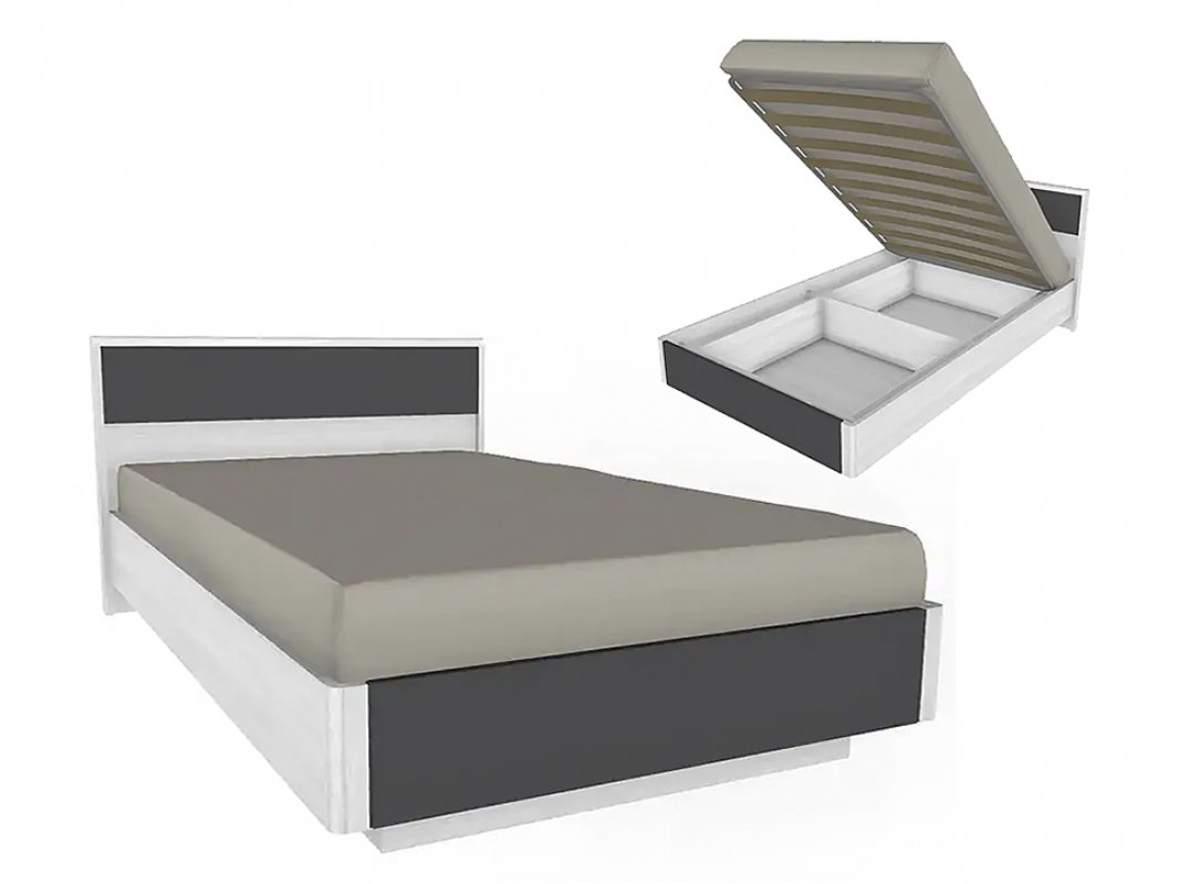 ГРЕЙС Кровать 1,4 с подъемным механизмом КР-4002