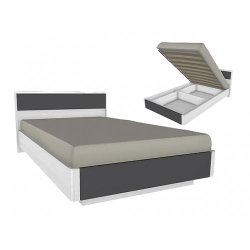 ГРЕЙС Кровать 1,6 с подъемным механизмом КР-4003