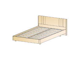 ГРЕЙС Кровать 1,6 КР-5013