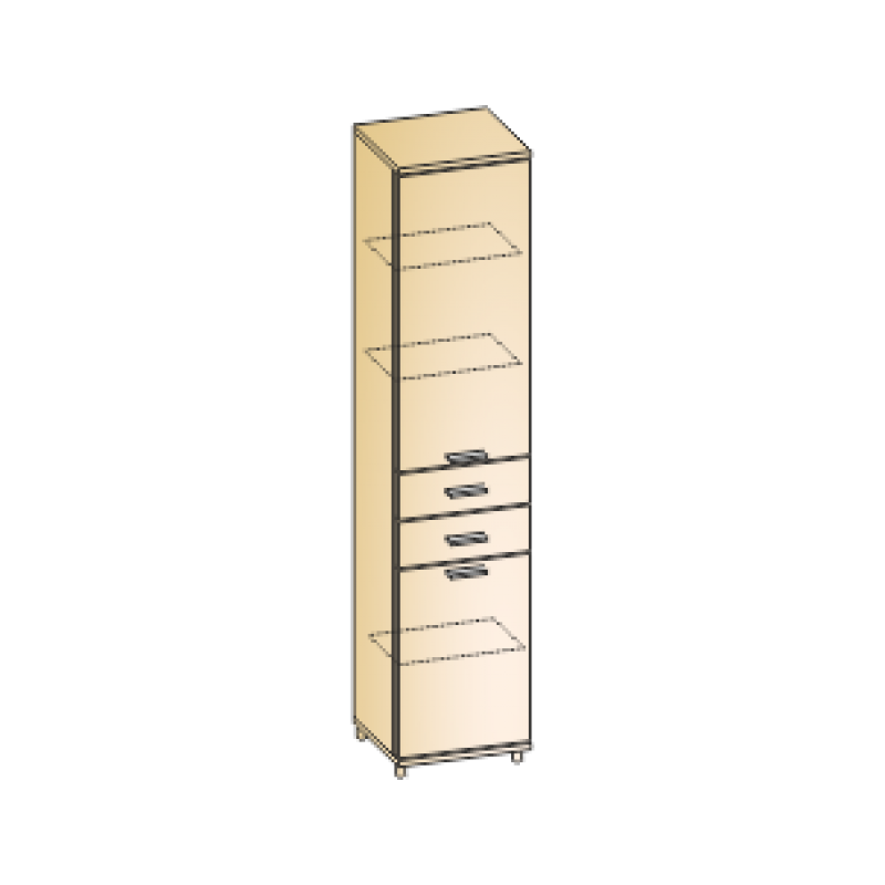 ГРЭЙС Шкаф ШК-5045