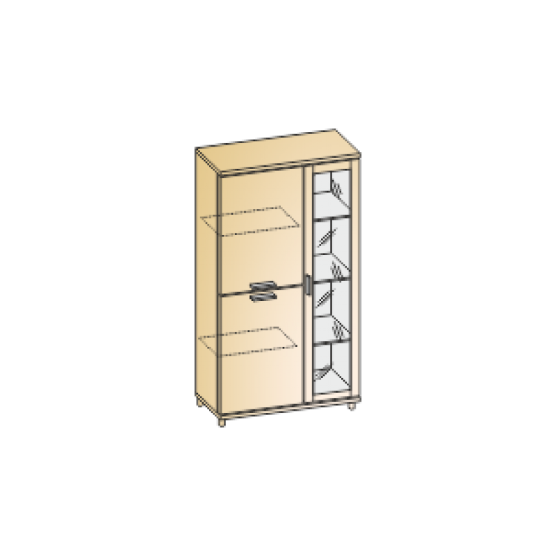 ГРЭЙС Шкаф ШК-5081