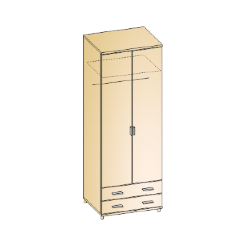ГРЕЙС Шкаф ШК-5005