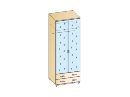 ГРЕЙС Шкаф ШК-5007