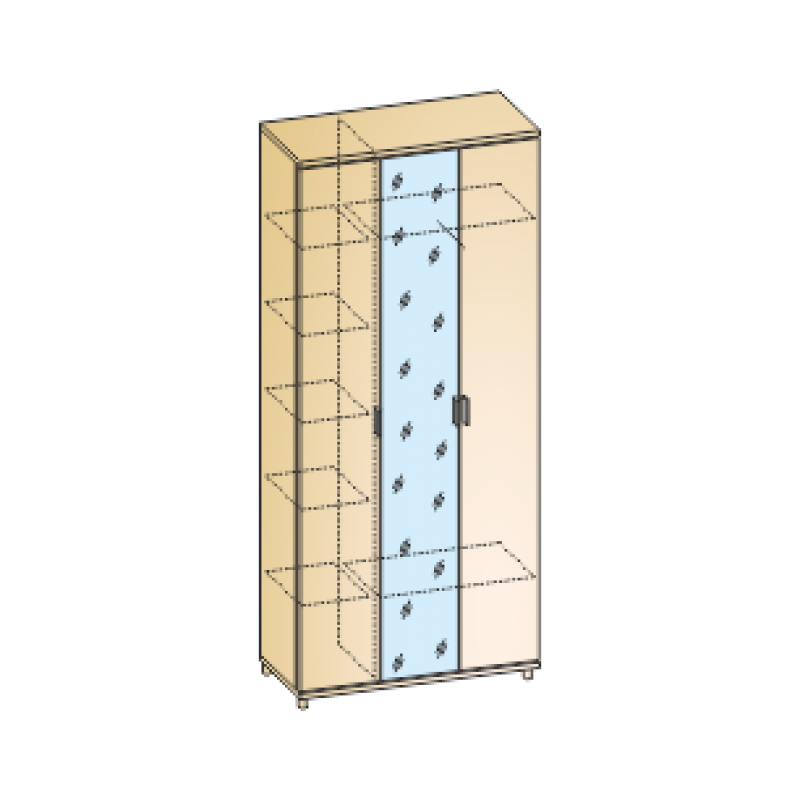ГРЕЙС Шкаф ШК-5031
