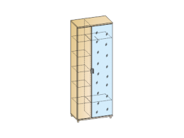 ГРЕЙС Шкаф ШК-5033