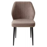 Стул VENA, цвет B5 Капучино, велюр / черный каркас М-City