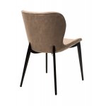 Стул КЛОД, цвет Kiprus-03 Латте, искусственная замша / черный каркас М-City
