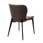 Стул КЛОД, цвет Kiprus-04 Коричневый, искусственная замша / черный каркас М-City