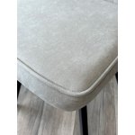 Стул MODE 360 град. поворот. B22 Серый, велюр / черный каркас, М-City