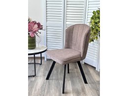 Стул MODE 360 град. поворот. B5 Капучино, велюр / черный каркас, М-City