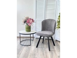 Стул MODE 360 град. поворот. B28 Темно-серый, велюр / черный каркас, М-City