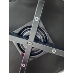 Стул CASA, 360 град. поворот. B28 Темно-серый, велюр / черный каркас, М-City