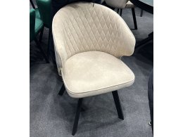 Стул SKAT 360 град. поворот. B5 Капучино, велюр / черный каркас, М-City