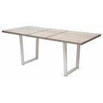 Стол ЛОФТ 160 Дуб Анкона/ Белый М-City