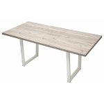 Стол ЛОФТ 160 Дуб Анкона/ Белый М-City