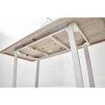 Стол ЛОФТ 160 Дуб Анкона/ Белый М-City