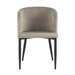 Стул Оскар велюр шампань