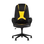 Кресло игровое TopChairs ST-CYBER 8 черный/желтый