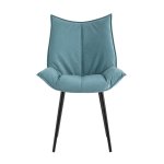 Стул Осло велюр пыльно-голубой