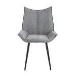 Стул Осло велюр серый