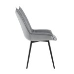 Стул Осло велюр серый