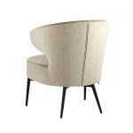 Кресло лаунж Royal велюр бежевый