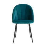 Стул Логан велюр изумрудный