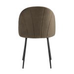 Стул Логан велюр коричневый