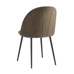 Стул Логан велюр коричневый