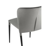 Стул Лори велюр серый