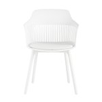 Стул Crocus с подушкой белый