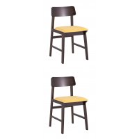 Стул ODEN NEW желтый 2 шт.