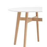 Стол обеденный Target Circle 90*90 белый