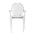 Стул Victoria Ghost с подлокотниками прозрачный