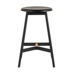 Стул полубарный Knobb черный