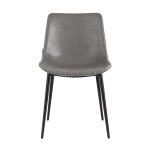 Стул Деймон экокожа серый