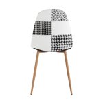 Стул Валенсия SN пэчворк черно-белый Стул Валенсия SN пэчворк черно-белый