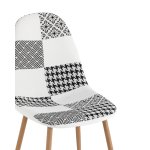 Стул Валенсия SN пэчворк черно-белый Стул Валенсия SN пэчворк черно-белый