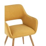 Стул Кромвель II желтый