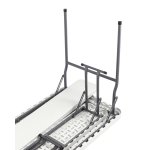 Комплект стола и двух скамеек Кейт белый