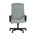 Кресло руководителя TopChairs ST-DOMINGO серо-голубой