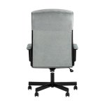 Кресло руководителя TopChairs ST-DOMINGO серо-голубой