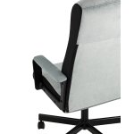 Кресло руководителя TopChairs ST-DOMINGO серо-голубой