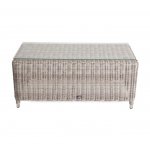 Кон Панна столик журнальный из искусственного ротанга, цвет бежевый