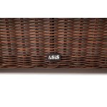 Лунго журнальный столик плетеный, цвет коричневый