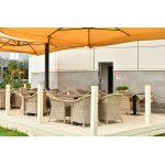 Равенна плетеное кресло из искусственного ротанга, цвет бежевый