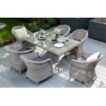 Равенна плетеное кресло из искусственного ротанга, цвет бежевый