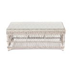 Гранд Латте стол журнальный из искусственного ротанга, цвет бежевый